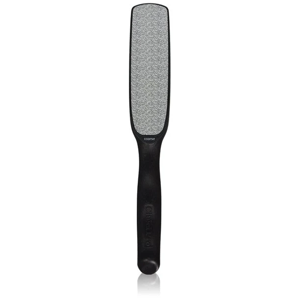Checi Professional Stainless Steel Foot File, Dual Sided, Removes Calluses & Corns