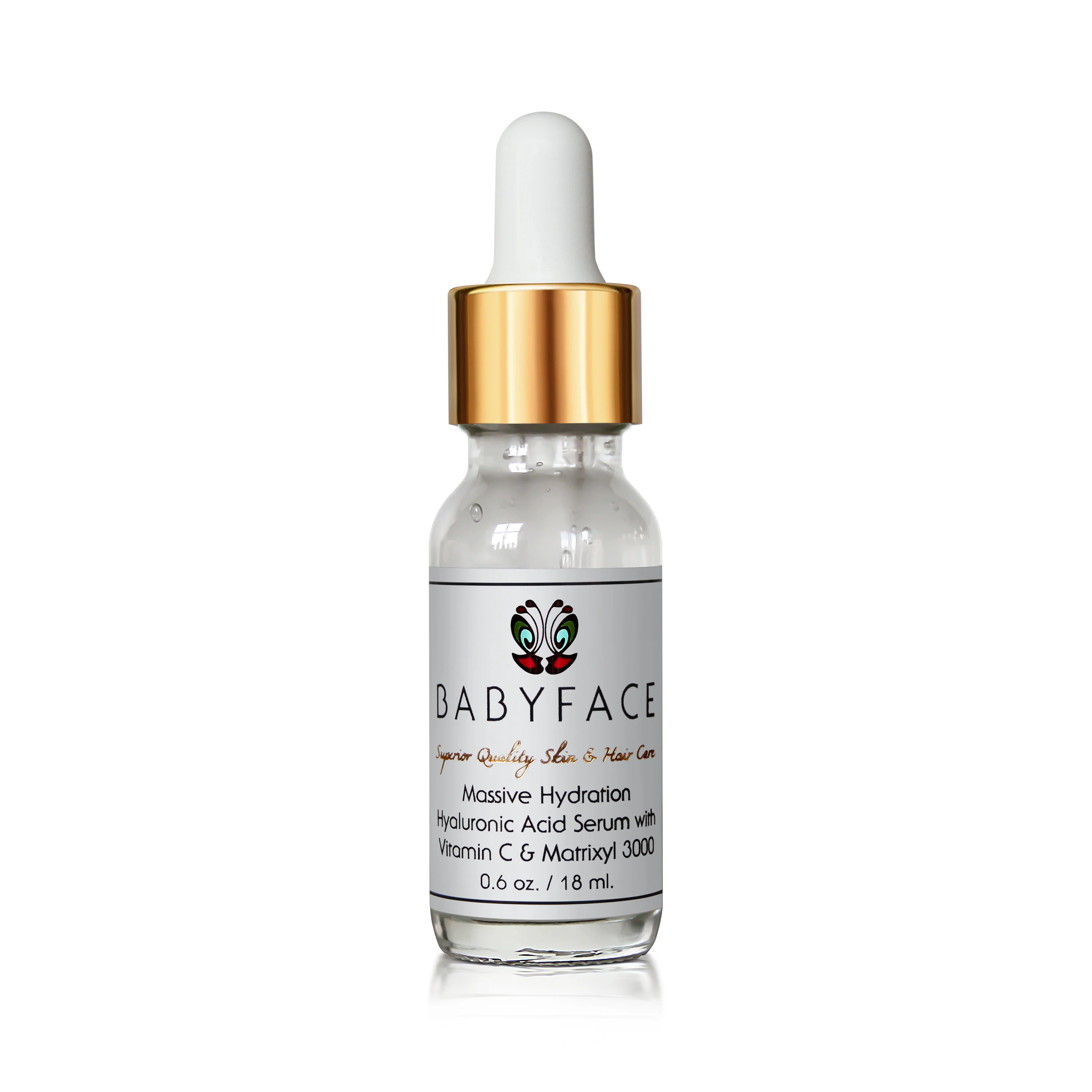 Massive Hydration Hyaluronic Acid Serum with Vitamin C & Matrixyl 3000 - Image 3